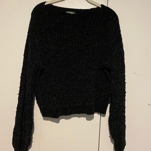 V-neck sweater